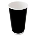 CUP DOUBLE WALL CAPRI BLACK 16OZ