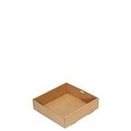 TRAY CATERING KRAFT SMALL 5  9 X 9 SQUARE