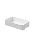 TRAY CAKE WHITE BABY  145 x 110 x 45 mm