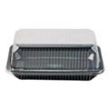 BAR CAKE BLACK BASE WITH 62MM HIGH CLEAR LID