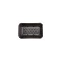 TRAY FOAM BLACK OPEN CELL 8X5