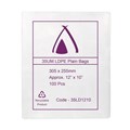 BAG LDPE POLY 35UM 12X10 305 X 255 MM
