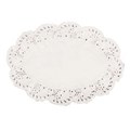 DOYLEY LACE WHITE OVAL NO 1  164 X 230 MM