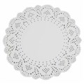 DOYLEY LACE WHITE ROUND 45IN