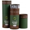 STRAW STAINLESS STEEL REUSABLE  8 X 25MM