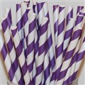 STRAW PAPER REGULAR BLUEWHITE 250  200 X 6 MM
