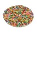 CHOC FARE JUMBO SPRECKLE WHITE CHOCOLATE