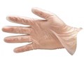 GLOVE VINYL CLEAR LIGHTLY POWDERED EXLARGE