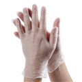 GLOVE VINYL CLEAR POWDER FREE LARGE