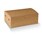 BOX SNACK PLAIN BROWN MEDIUM