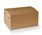 BOX SNACK PLAIN BROWN LARGE