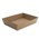 TRAY OPEN KRAFT 5  BASE 255 x 179 x 58 mm