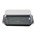 BAR CAKE BLACK BASE WITH 62MM HIGH CLEAR LID
