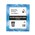 LINER BIN BLUE HDPE 85LT 1000 X 810 MM