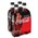 COCA COLA NO SUGAR  GLASS 4x330ML