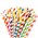 STRAW PAPER REGULAR 5PLY MIXED 220  200 X 6 MM