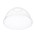 LID PET DOME CLEAR WITH HOLE 1624OZ