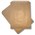 BAG BROWN 2 SQUARE 195X200MM