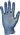 GLOVE VINYL BLUE LIGHTLY POWDERED EXLARGE