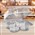 PACK 4 MUFFIN CLEAR 178 x 178 x 70 mm